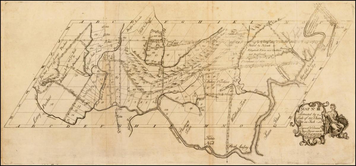 지도의 식민지 보스턴