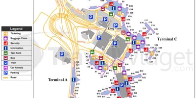 Boston Logan 지도