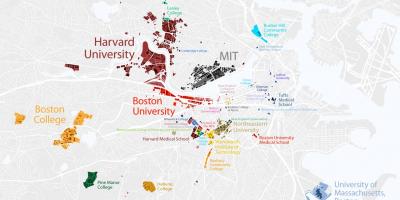 지도의 보스턴대학교